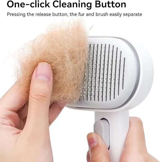 Chirpy Pets Shedding Brush- Quick and Easy De-shedding photo