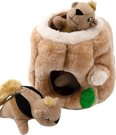 Outward Hound's Hide-A-Squirrel – Puzzle Fun for Dogs photo