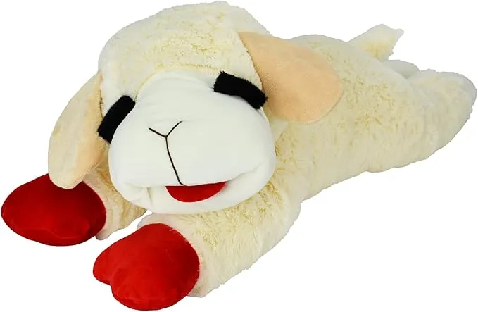 Multipet Plush Dog Toy (Lamb Chop) photo