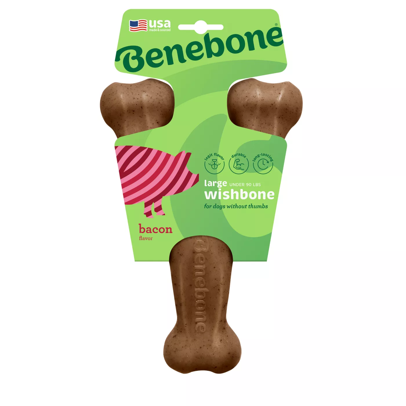 Benebone – Bacon-Flavored Wishbon