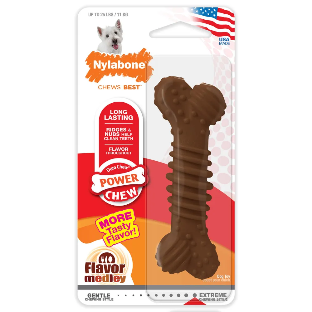 Nylabone Power Chew Textured Ring Strict Safety Standards