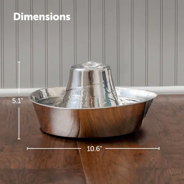 PetSafe – Stainless Steel Cat Water Fountain