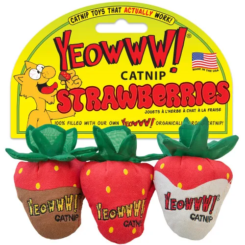 Yeowww! Catnip Banana – Catnip-Infused Plush Toys