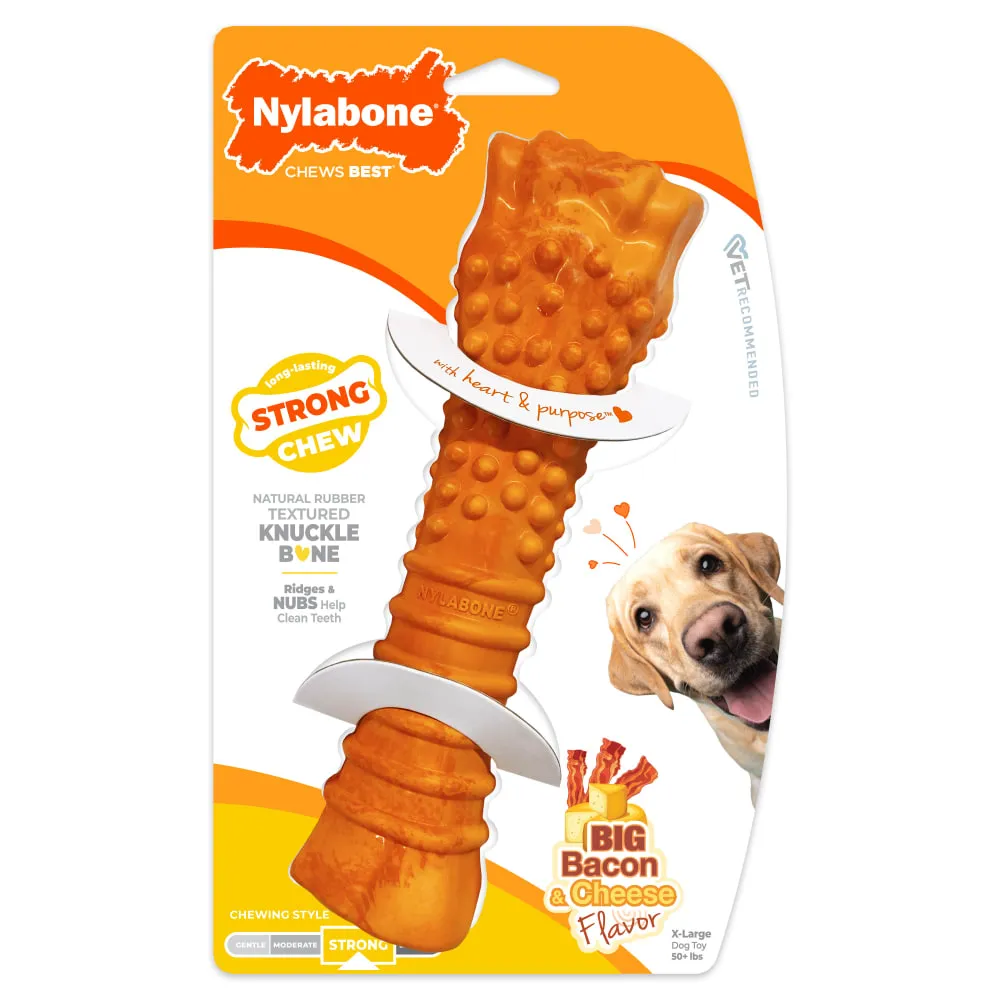 Nylabone – Natural Rubber Chew Toy (Eco-Friendly Dog Chew Toy)