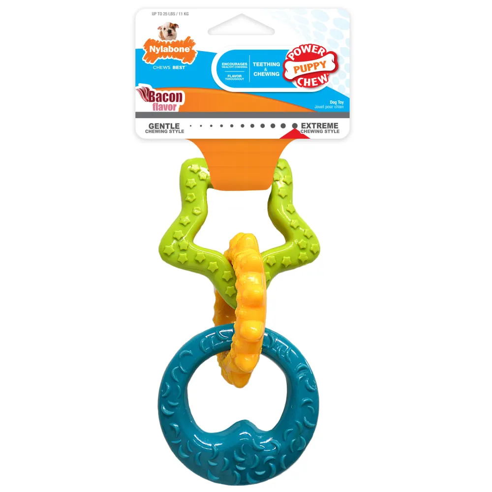 Nylabone’s Puppy Teething Rings – Safe Chew Toy for Puppies