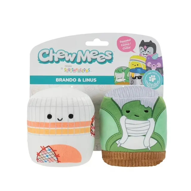 Jazwares’ Chew Mees Plush Chew Toys